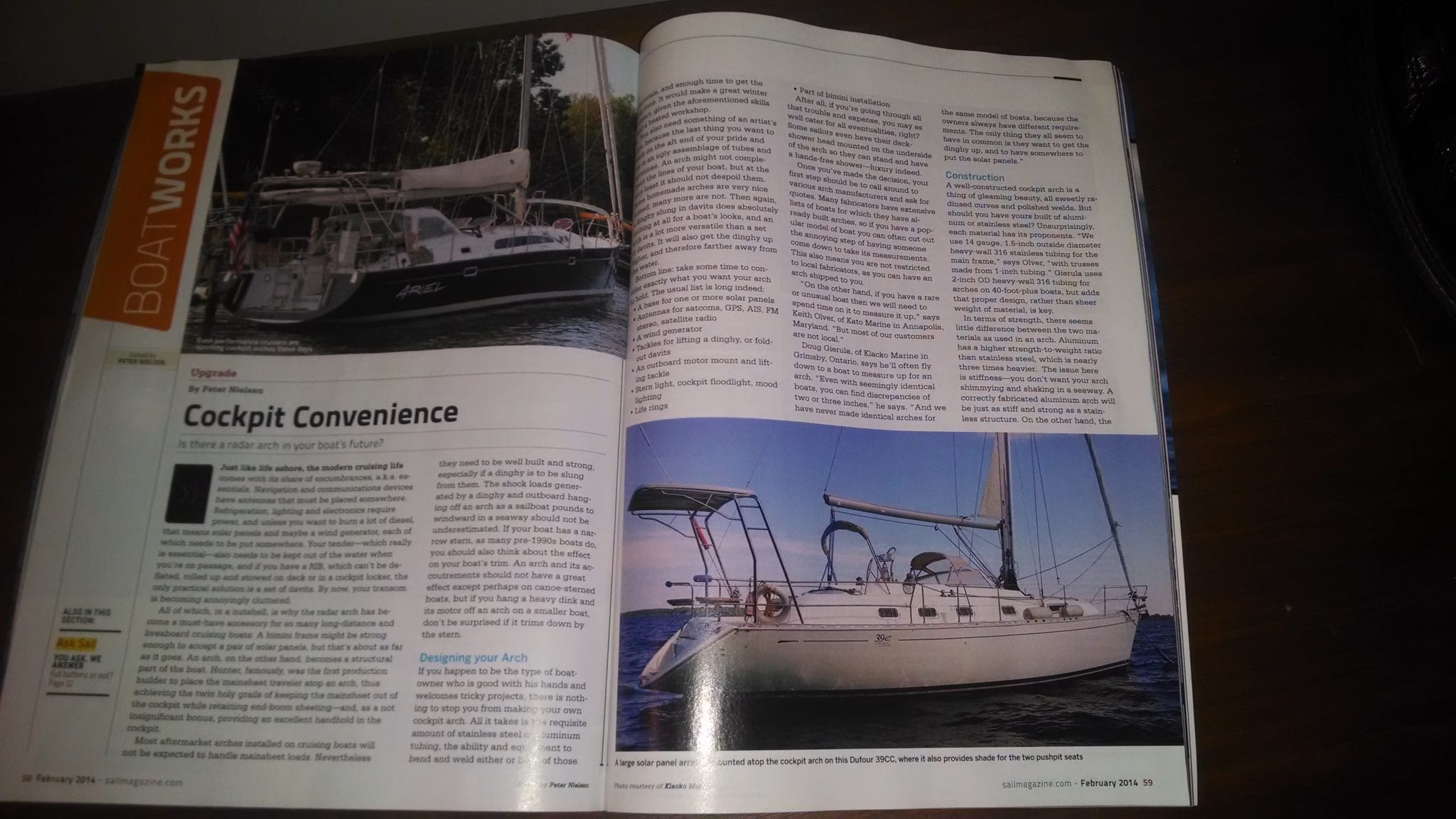 Klacko Marine Sail Magazine