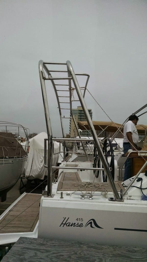 Hanse 409 Radar Arch