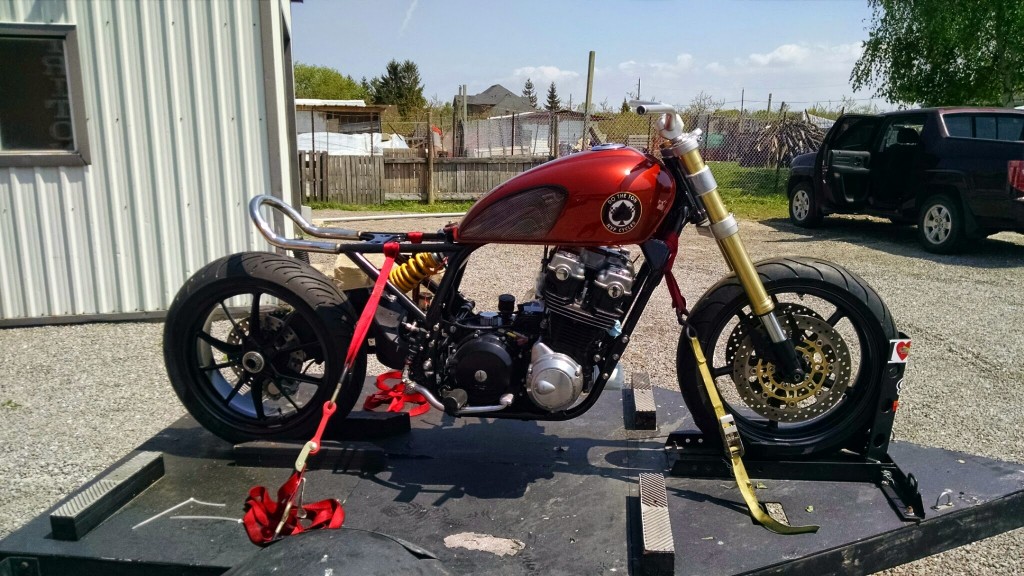 cb750 ducati monoshock